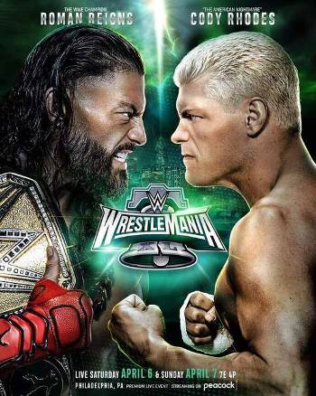 Download WWE WrestleMania XL 2024 Night 2 PPV 1080p 720p 480p WEBRip x264