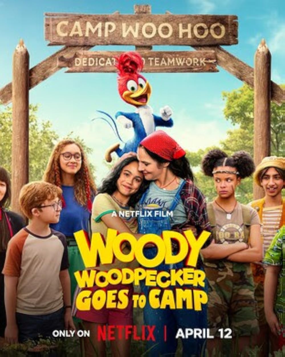 Download Woody Woodpecker Goes to Camp 2024 Dual Audio [Hindi 5.1-Eng] WEB-DL Movie 1080p 720p 480p HEVC